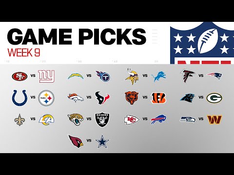 NFL Game Picks Week 9