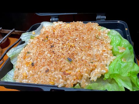 レタス包みカニチャーハンを段取り悪く作って規定量なんて知らんそんなんで酒に酔えるかブラックミストアイランドロックをキメるだけの動画