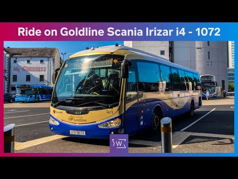 Ride on Translink Goldline Scania Irizar i4 (1072)