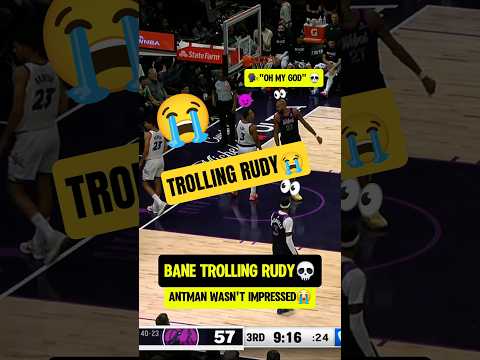 Bane getting in Rudys HEAD😭