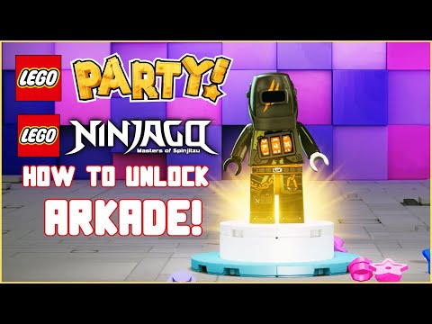 LEGO Party How to Unlock Arkade from LEGO Ninjago