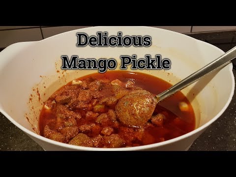 Mango Pickle[Simple and Must Try Andhra mango pickle]
