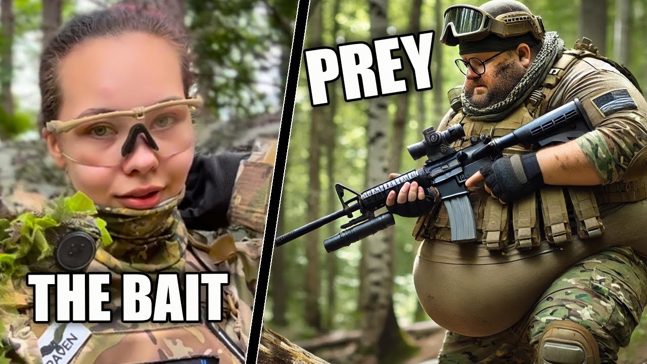 I Use Airsoft Girls to Lure my Enemies into a Trap...