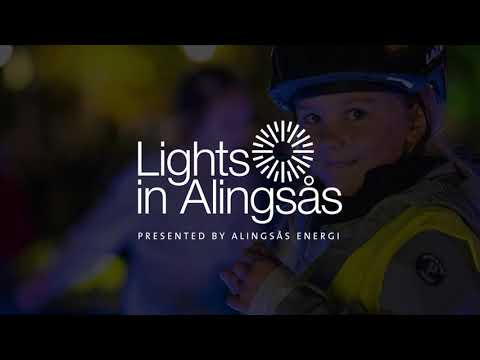 Välkomna till Lights in Alingsås 2021! Upptäck det magiska ljuset.