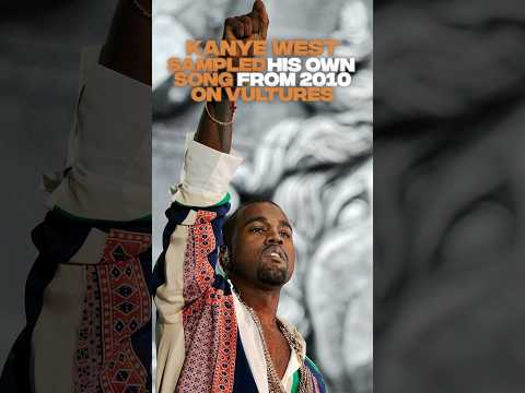 Kanye West Sampled HIMSELF on Vultures to Get REVENGE on Ozzy Osbourne‼️😳 #shorts #kanyewest