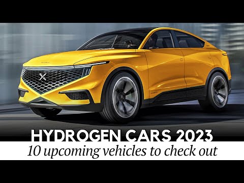 10 Hydrogen Cars with Most Advanced FCEV Powertrains (Fast Refueling - No Emissions)