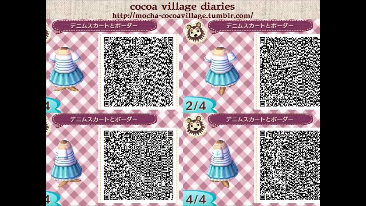 ACNL QR CODES PART 6 - YouTube