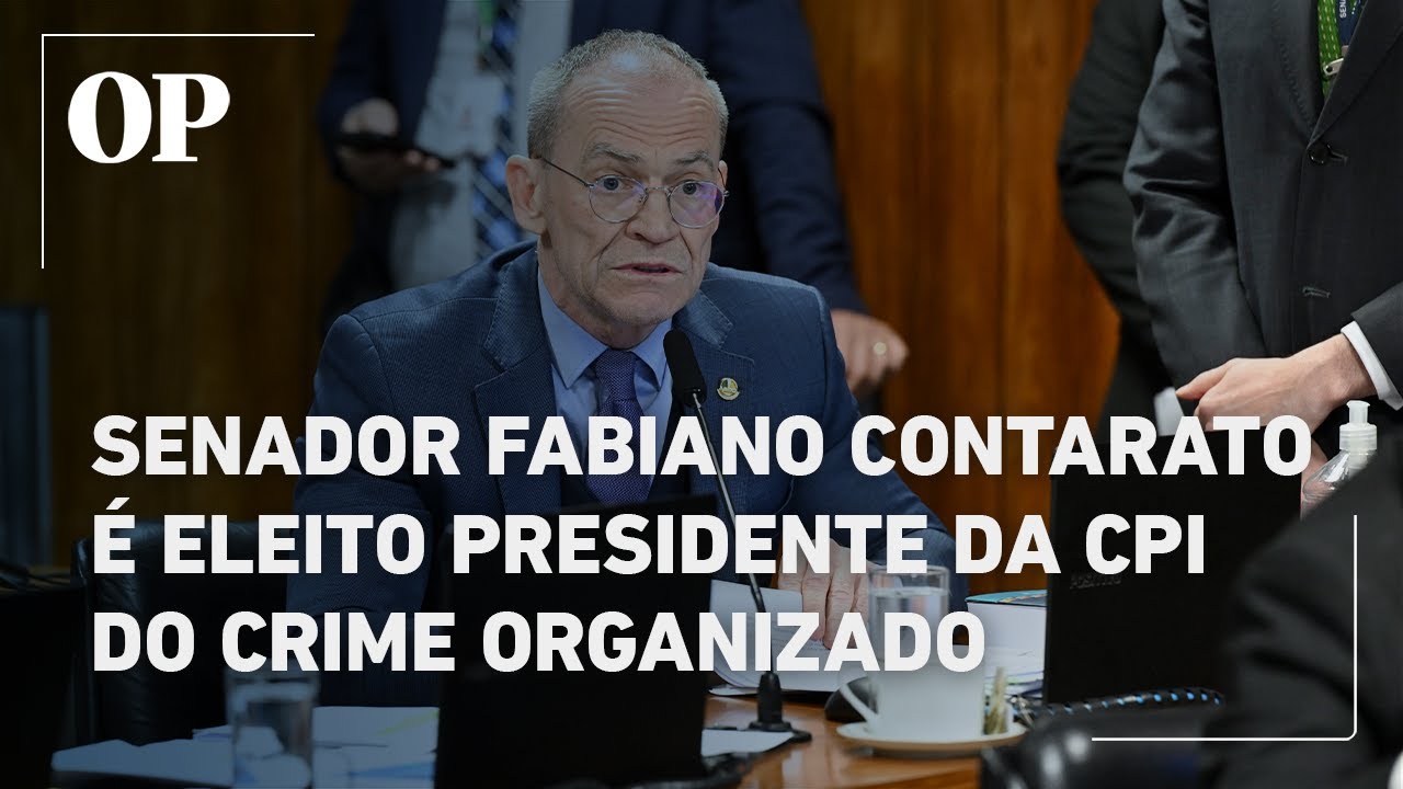 Fabiano Contarato é eleito presidente da CPI do Crime Organizado e Alessandro Vieira será relator