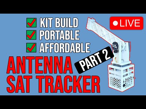PSR-100 Kit Build Part #2 - Portable Satellite Tracker