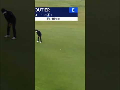 INSANE long putt for Celine Boutier 😲