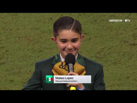 11-Year-Old Mateo Lopez Captures Crowd Before Messi at Campeones Cup!