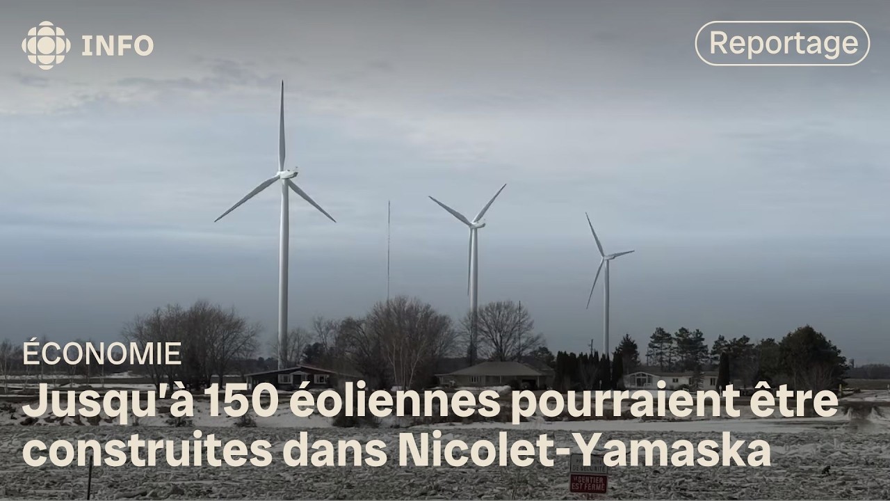 Hydro-Québec cible la région de Nicolet pour déployer de nouveaux parcs éoliens majeurs