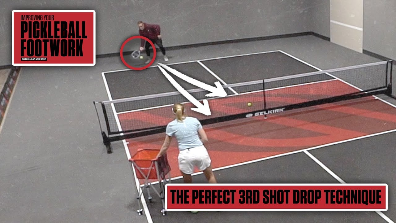Footwork Skills for Your Pickleball 3rd Shot Drop