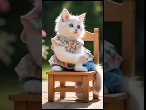 kucing angguk angguk geleng geleng #cat #trending