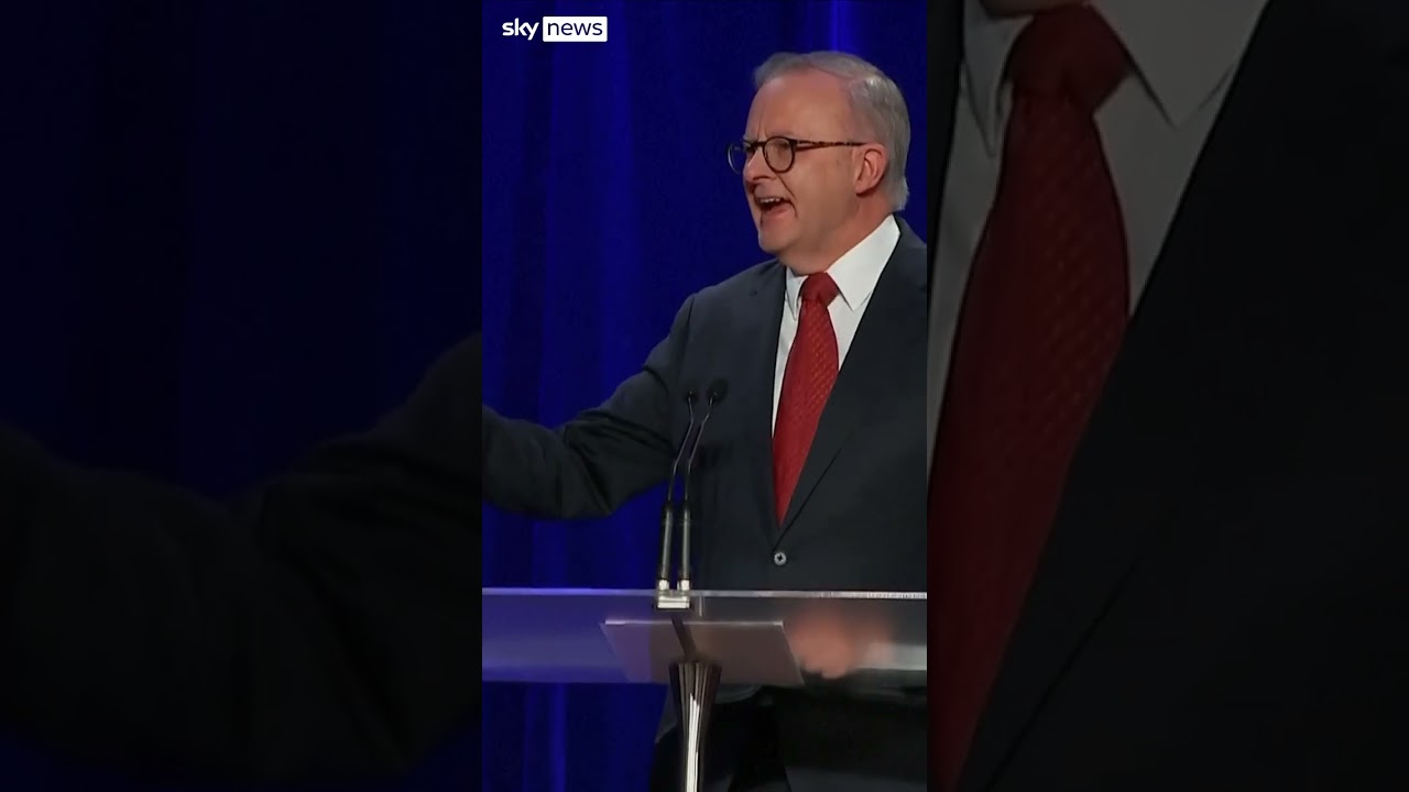 Albanese thanks supporters after re election