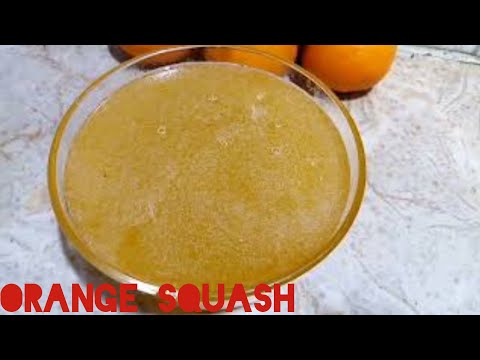 Orange juice Recipe | Homemade orange juice | Orange Squash recipe| Orange juice bananay ka Tariqa.