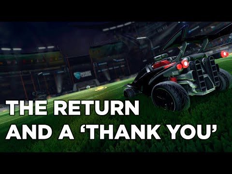 THE RETURN AND A 'THANK YOU'