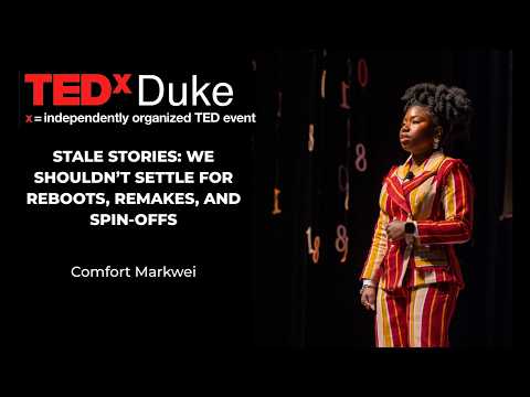 We shouldn't settle for the single story of Africa | Comfort Markwei | TEDxDuke