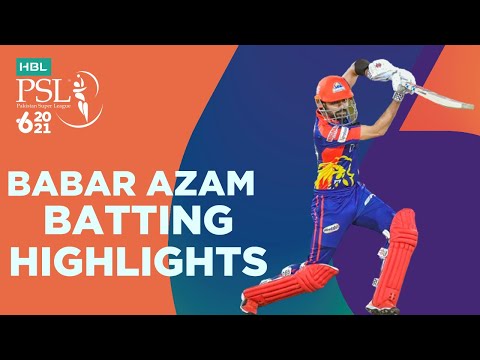 Babar Azam Batting Highlights | Karachi Kings vs Islamabad United | Match 6 | HBL PSL 6 | MG2T