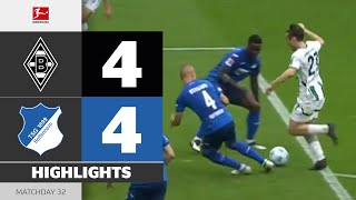 8(!) Goals in EPIC Clash! | BORUSSIA M’GLADBACH — HOFFENHEIM | Highlights | Matchday 32 – Bundesliga