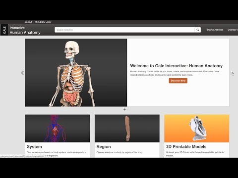 Gale Interactive: Human Anatomy Improves Student Spatial Reasoning Gale Interactive: Human Anatomy Improves Student Spatial Reasoning