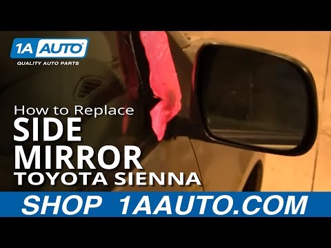 toyota sienna side view mirror problem #3