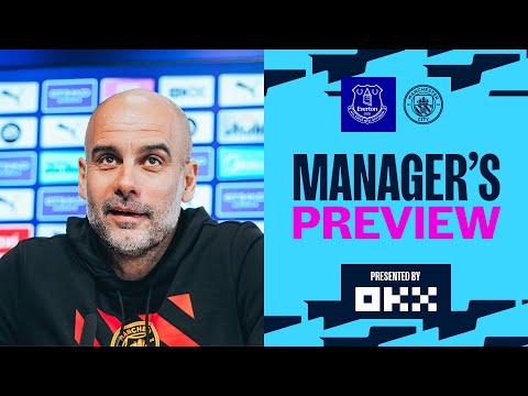 GUARDIOLA EXPECTING TOUGH TEST AGAINST BUOYANT TOFFEES | Press Conference | Everton (A)