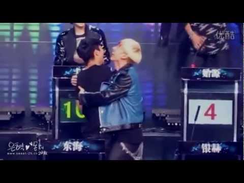 Eunhyuk & Donghae singing fail + EunHae's unexpected burst of happiness