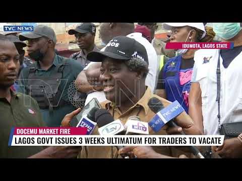 Lagos Govt Issues Three Weeks Ultimatum For Traders To Vacate Docemu Market
