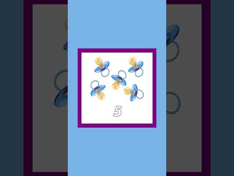 Learn Numbers 1-10 for Toddlers #toddlerlearningfun #babybooks #babylearning #babyshorts #numbers