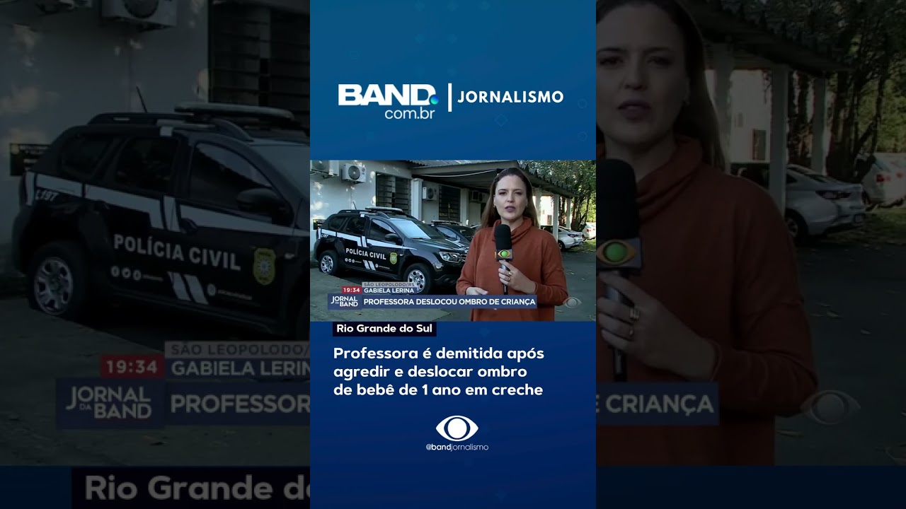 Professora é demitida após agredir e deslocar ombro de bebê de 1 ano em creche
