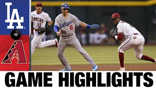 Dodgers vs. Diamondbacks Game Highlights (4/25/22) | MLB Highlights