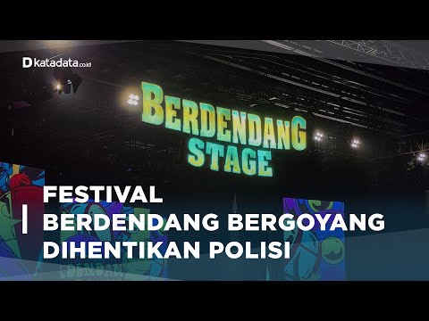 Kronologi Penghentian Festival Musik Bergoyang Berdendang yang Penuh Sesak | Katadata Indonesia