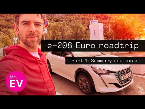 Easy? 2,300 electric miles around Europe in the Peugeot e-208 (part 1)