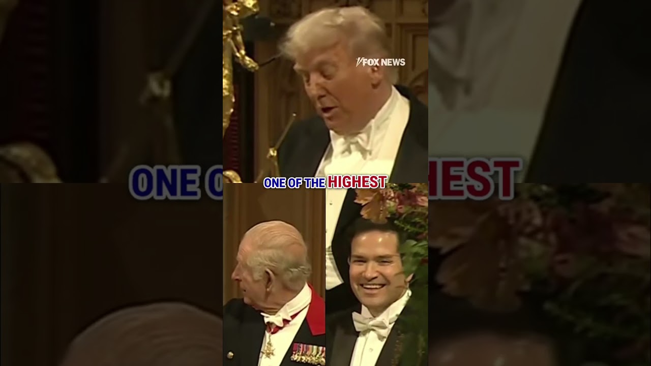Trump: 'This is truly one of the highest honors of my life' #trump #shorts #royalfamily