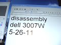 bammbammfran dell 3007wfp disassembly part 1.MPG