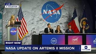 LIVE: NASA officials hold news conference on the Artemis II mission