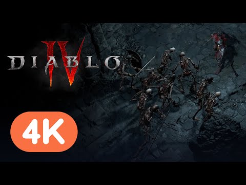 Diablo 4 - Official GeForce RTX Ray Tracing Reveal Trailer (4K) | CES 2024