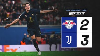 HIGHLIGHTS UCL | RB Leipzig 2-3 Juventus | Dusan and Conceição pull off an amazing COMEBACK