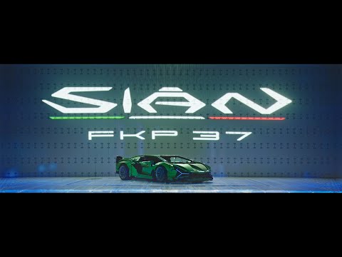The stunning LEGO Technic Lamborghini Sián FKP 37