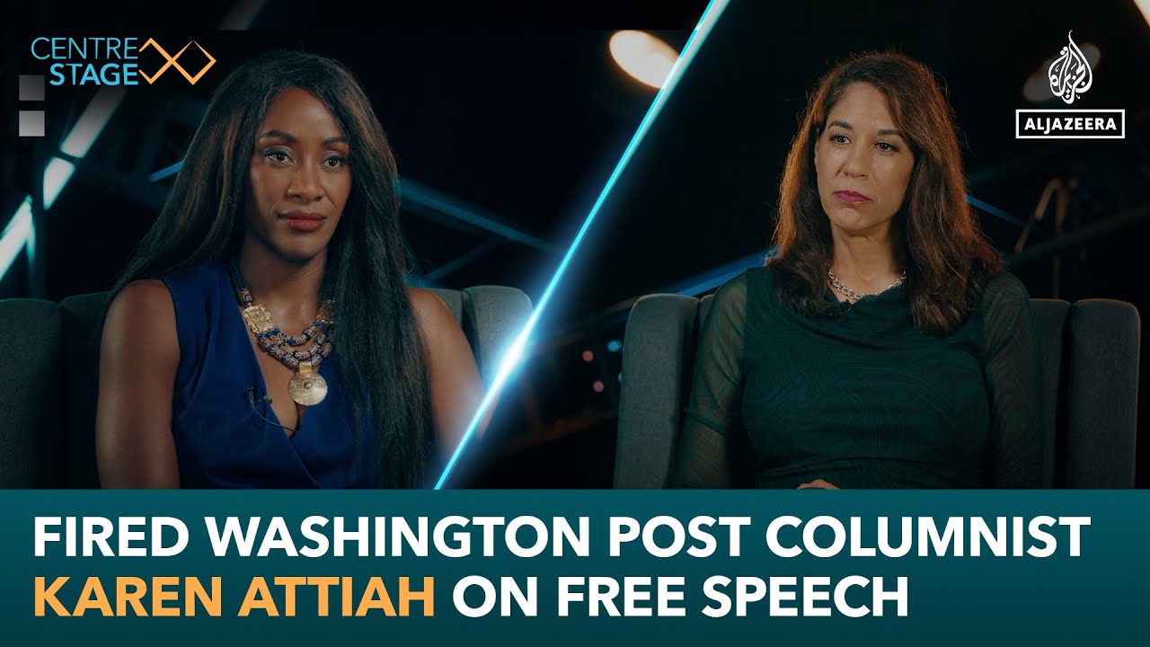 Fired Washington Post columnist Karen Attiah on free speech | Centre Stage