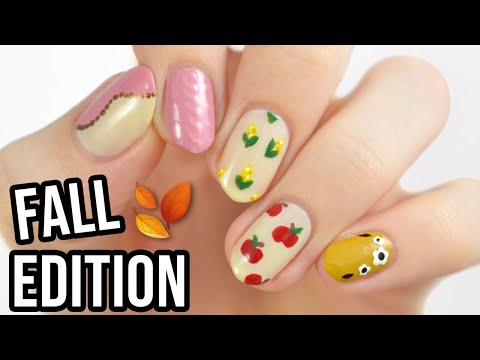 New Nail Art 2020 ♡ Easy Fall Designs Using A TOOTHPICK!