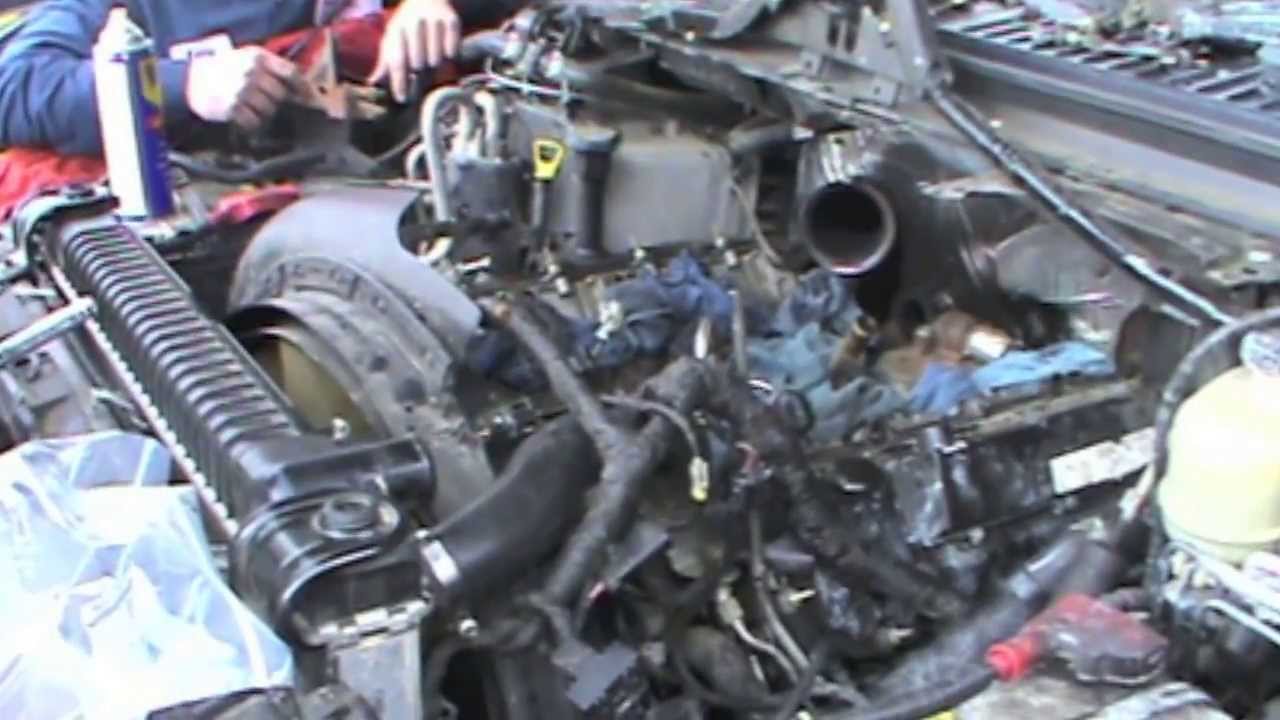 Ford f250 engine oil cooler #2