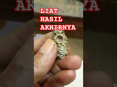 Liat hasil akhirnya, costum ikat perak, tuangkan idemu sekarang !!