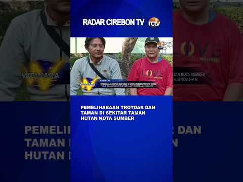 Pemeliharaan Trotoar dan Taman di Sekitar Taman Hutan Kota Sumber