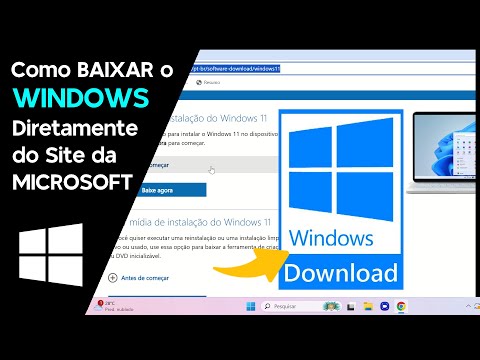 Como BAIXAR o WINDOWS Diretamente do site da MICROSOFT