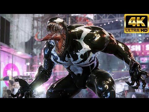 Spider-Man Meets Venom Scene (2023) - Spider-Man 2