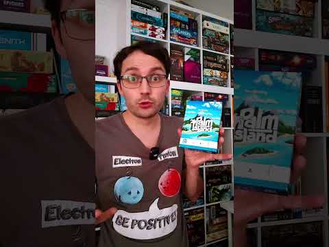Jouer UNIQUEMENT dans sa MAIN ! Palm island #j2s #boardgames #nutspublishing #cardgame #jeu #review