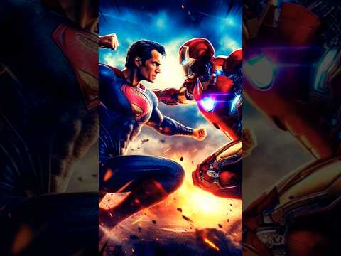 iron man vs superman ##youtubeshort ##shortsfeed