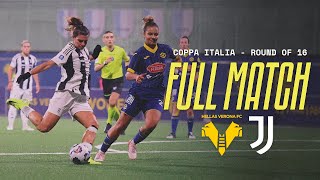 LIVE MATCH | Hellas Verona - Juventus Women | Coppa Italia - Round of 16